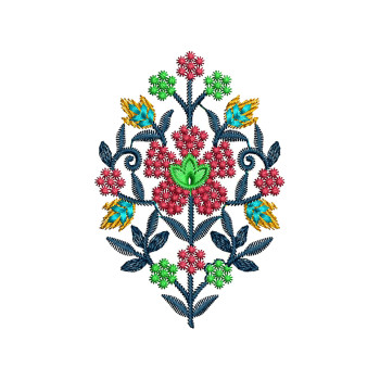 Embroidery Design For Peplum Top