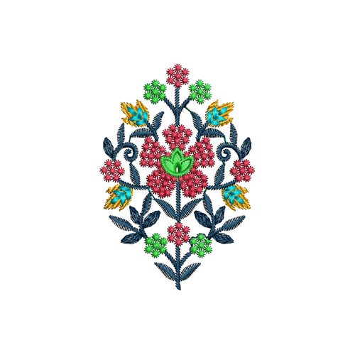 Embroidery Design For Peplum Top