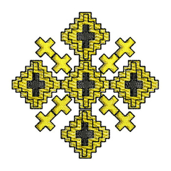 Embroidery Design For Pillow Keytchine