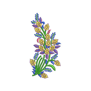 Embroidery Design For Plazzo Pant