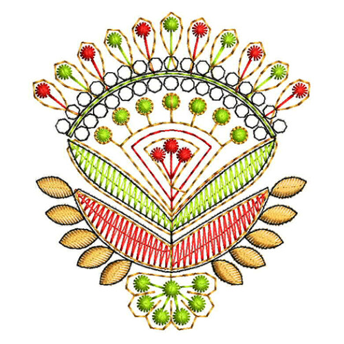 Embroidery Design For Short Kurtas