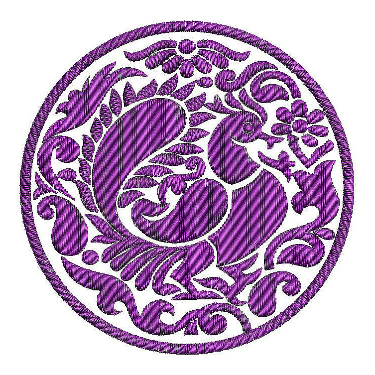 Embroidery Design For Silk Saree