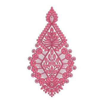 Embroidery Design For Door Curtains