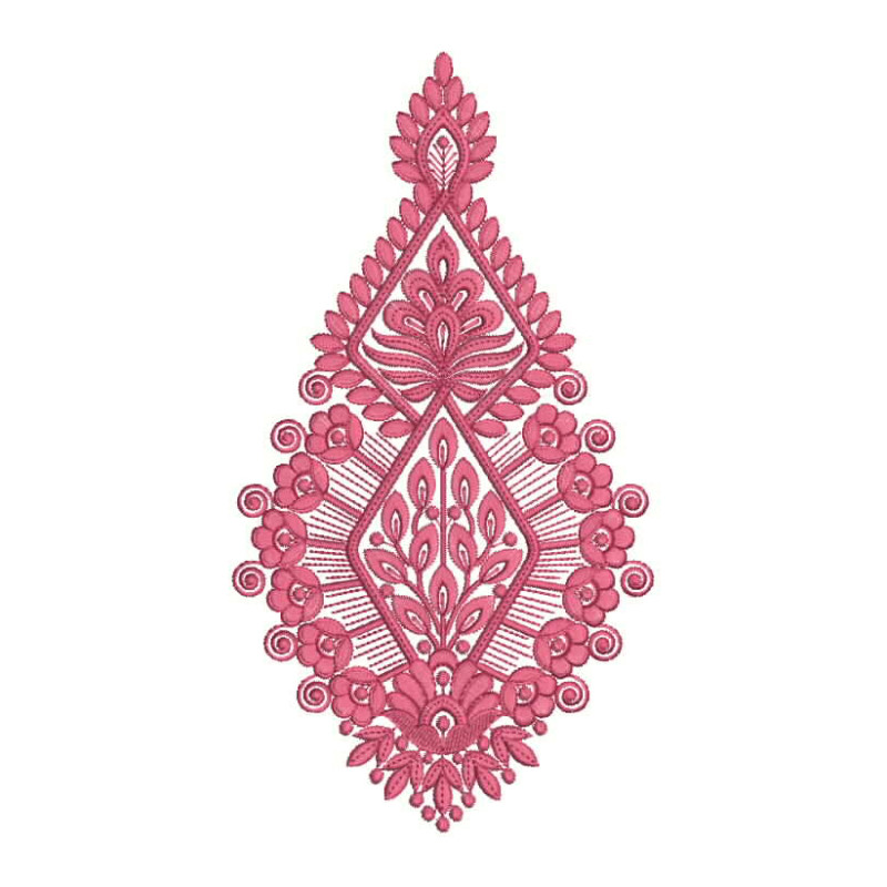 Embroidery Design For Door Curtains