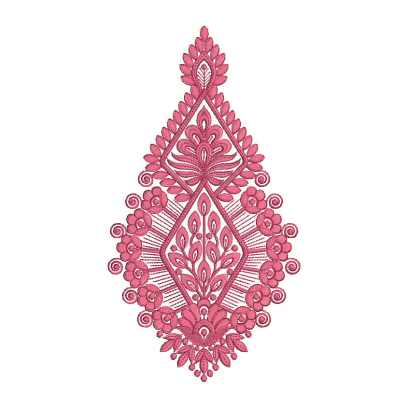 Embroidery Design For Door Curtains