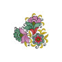 Embroidery Designer Sequins Patch Design
