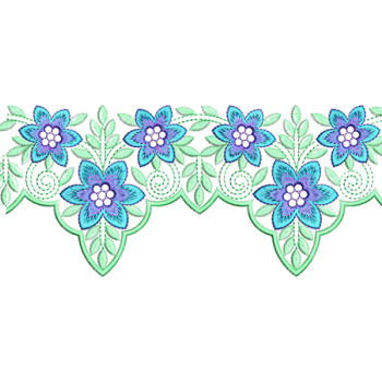 Embroidery Floral Lace For Cutwork