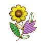 Embroidery Flower For Handkerchiefs