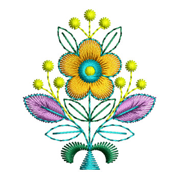 Embroidery Flower For Scarves
