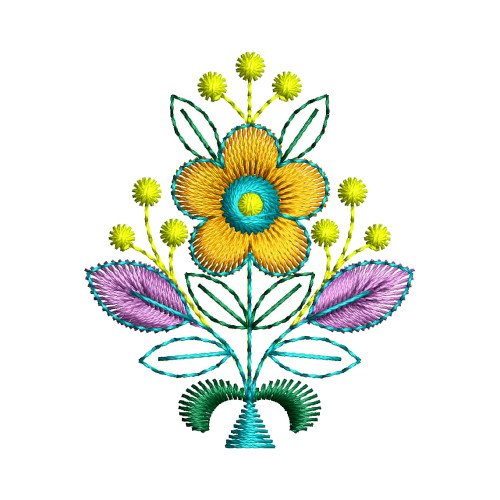 Embroidery Flower For Scarves
