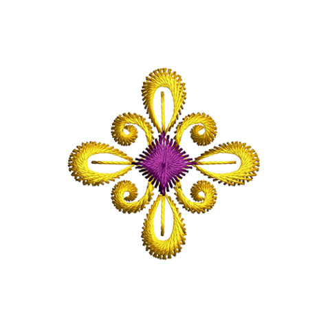 Embroidery For Bohemian Dress