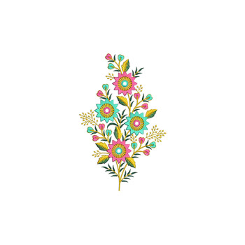 Embroidery For Denim Skirts