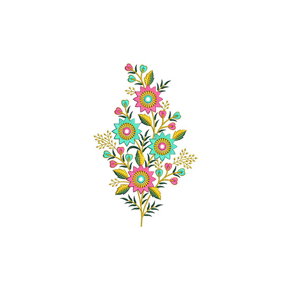 Embroidery For Denim Skirts