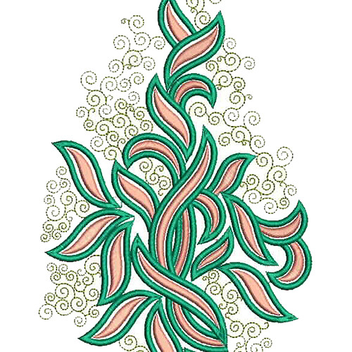 Embroidery For Long Skirt