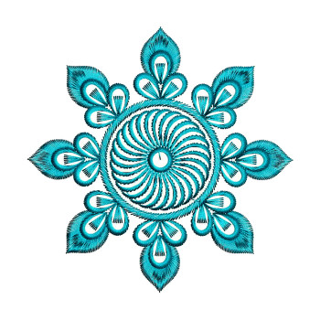 Embroidery For Manteau