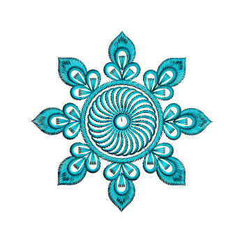 Embroidery For Manteau