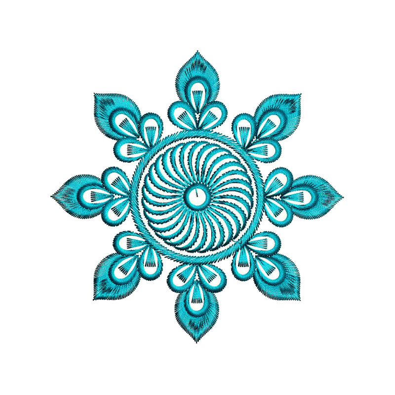 Embroidery For Manteau