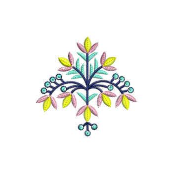 Embroidery For Peplum Top