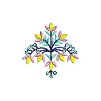 Embroidery For Peplum Top