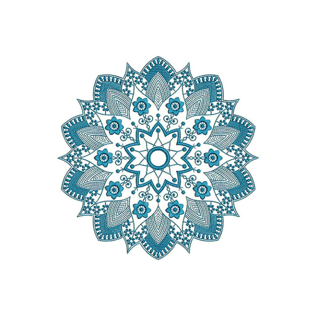 Embroidery Mandala Pattern