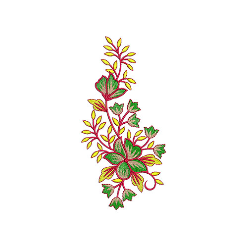 Embroidery Patch For Kurtis Chest