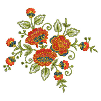 Embroidery Patch For Top