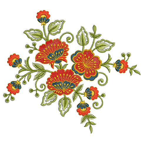 Embroidery Patch For Top