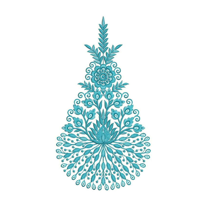 Embroidery Pattern For Bedsheet