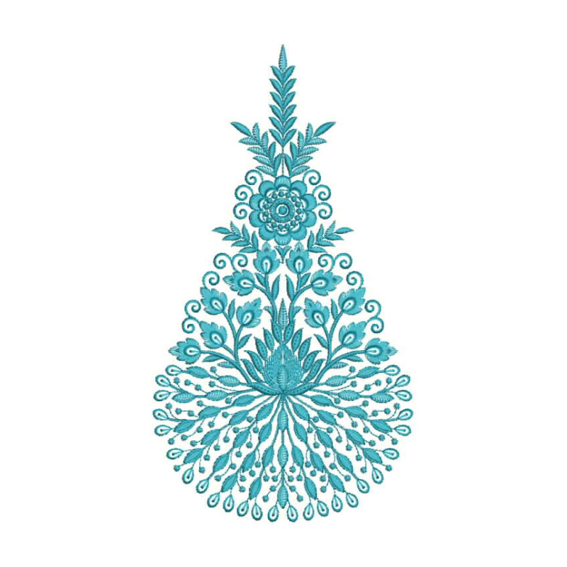 Embroidery Pattern For Bedsheet