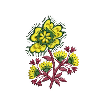 Embroidery Tiny Flowers