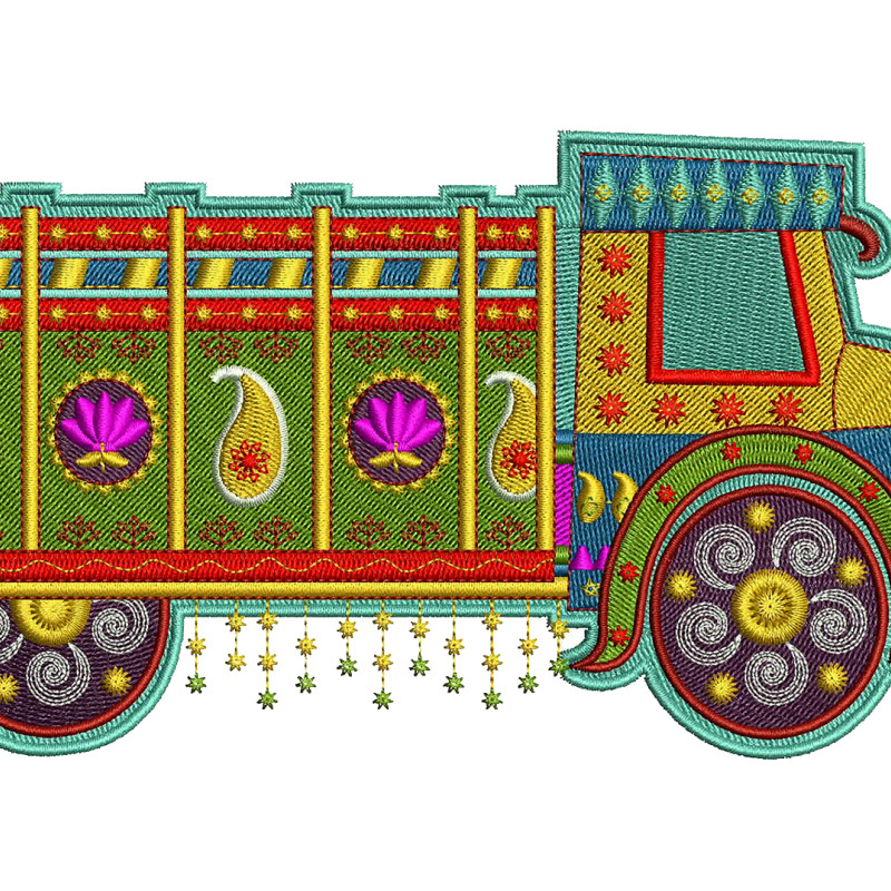 Embroidery Truck Design