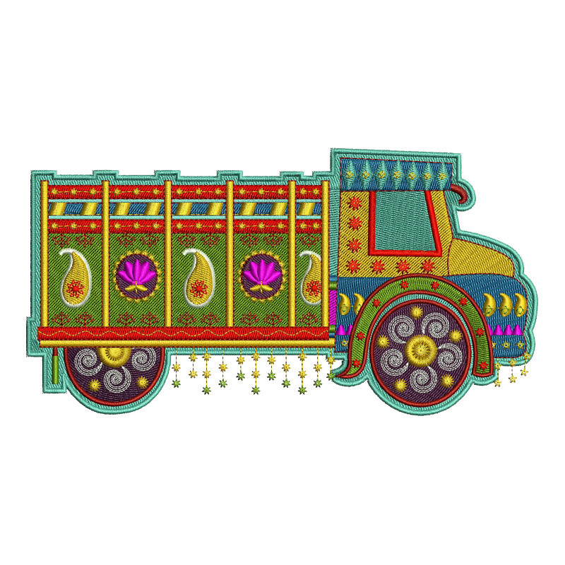 Embroidery Truck Design