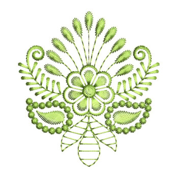 Ethnic Sling Bag Embroidery Design