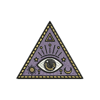 Evil Eye Embroidery Design