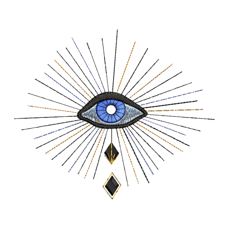 Evil Eye Embroidery Pattern