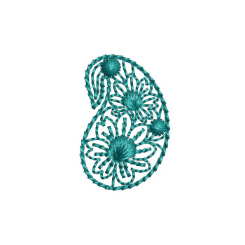 Exquisite Saree Butta Embroidery Design