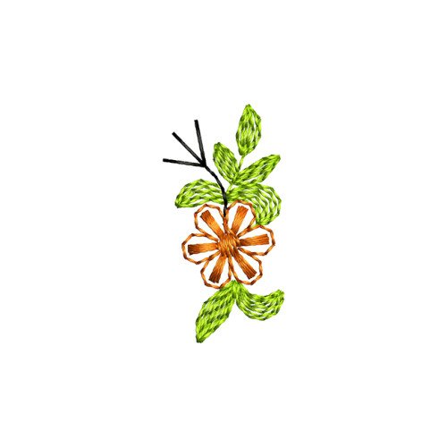 Face Mask Embroidery Design