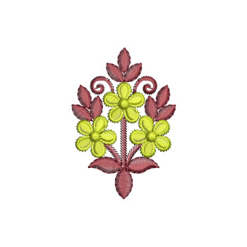 Face Mask Embroidery Pattern