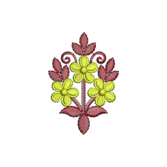 Face Mask Embroidery Pattern