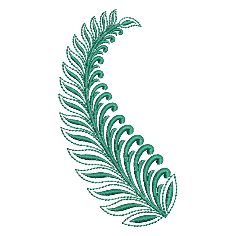 Fern Embroidery Pattern