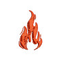 Fire Flame Embroidery Design