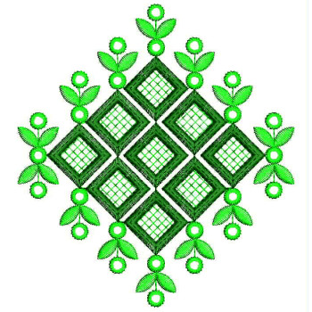 Firecracker Square Applique Design 24865