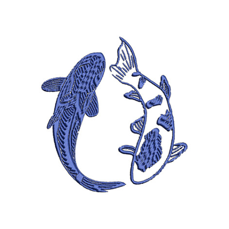 Fish Embroidery Design
