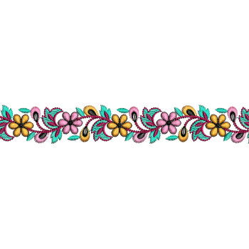 Floral Embroidery Lace For Sleeves