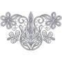 Flower Bouquet Applique Design 26102