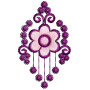 Flower Butta Embroidery Design