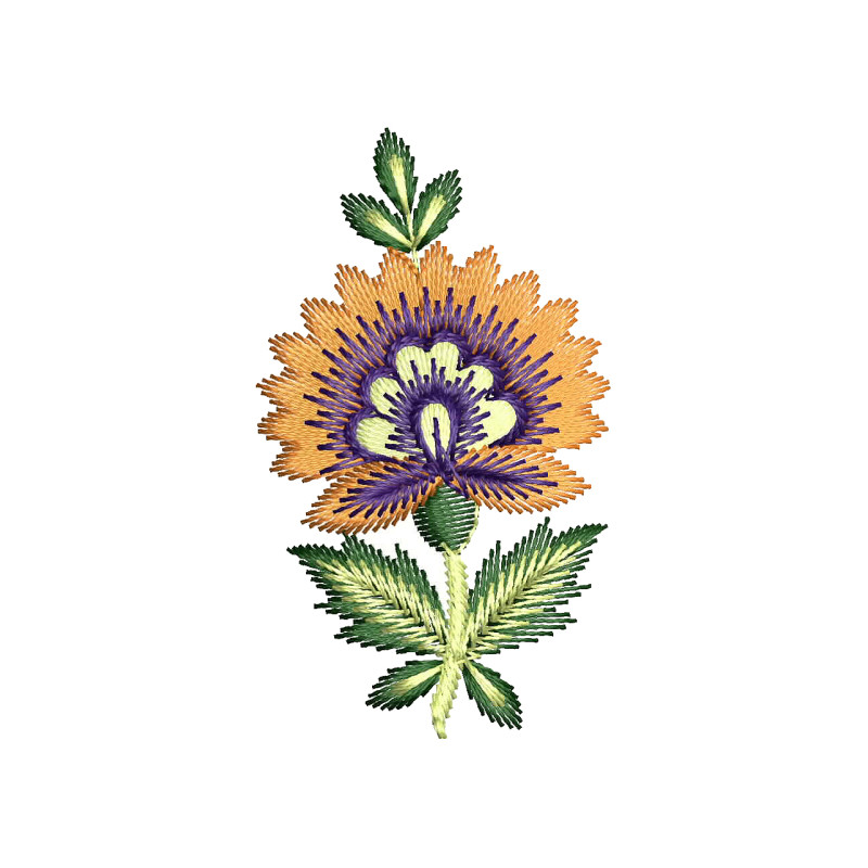 Flower Embroidery Design Easy