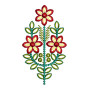 Flower Embroidery Design For Blouse