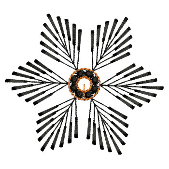 Flower Embroidery Design For Sarees 26202