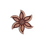 Flower Embroidery Patch For Tee